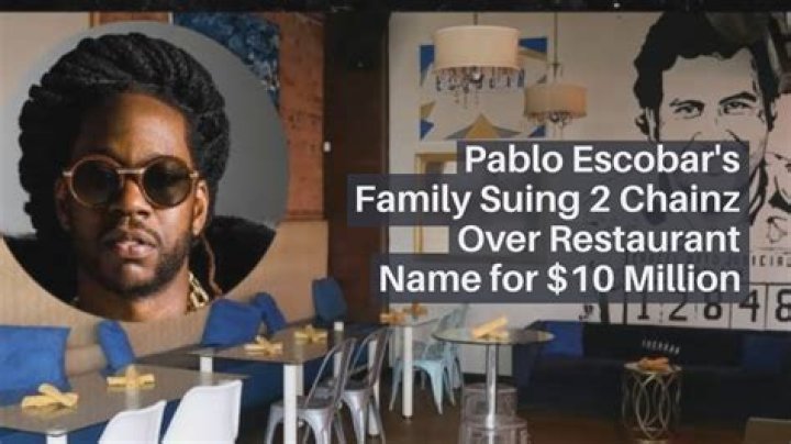 2 Chainz Sued By Pablo Escobar’s Family For Using His Name And Likeness For His Atlanta Restaurant Chain