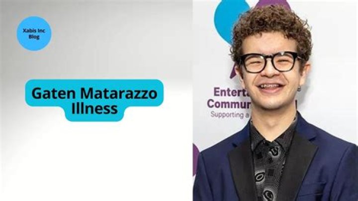 Actor Gaten Matarazzo Illness And Health Update