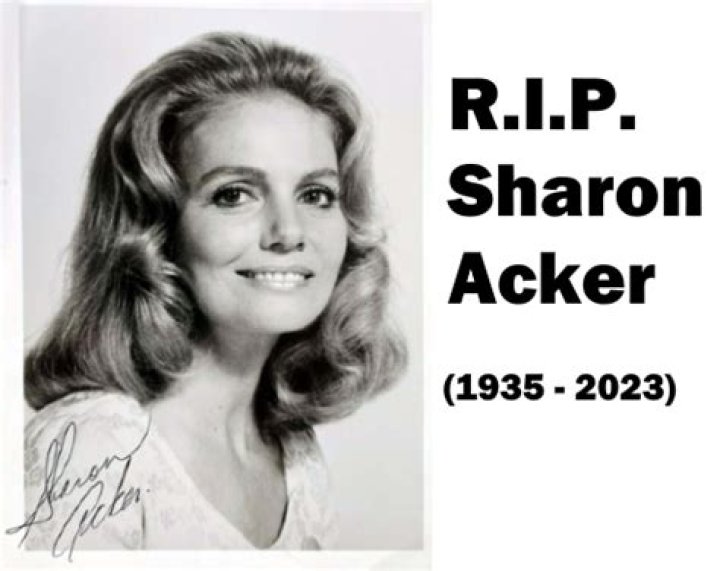 Actress Sharon Acker Cause Of Death, Age, Bio, Children, Husband, Obituary, ‘Point Blank’Star