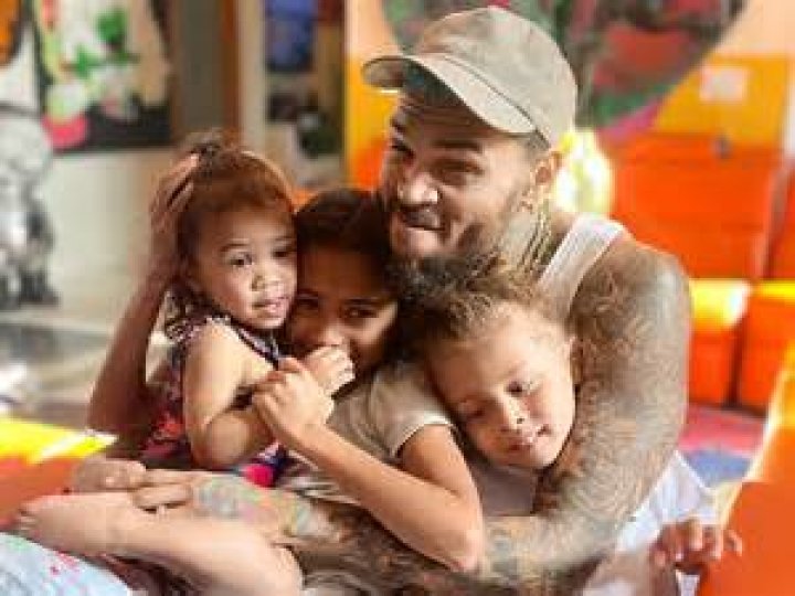 Ammika Harris Posts New Photos Of Baby Boy Aeko And Fans Say He’s Twinning With Chris Brown