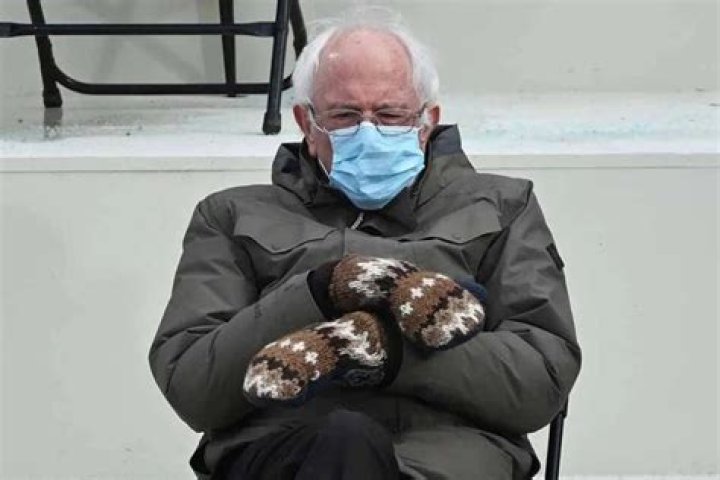 Bernie Sanders Addresses The Hilarious Memes About His Inauguration Outfit!