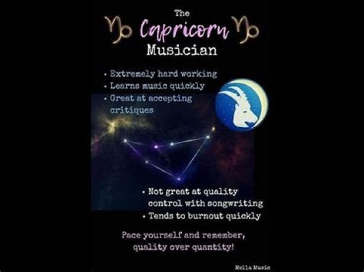 Famous Capricorn Musicians