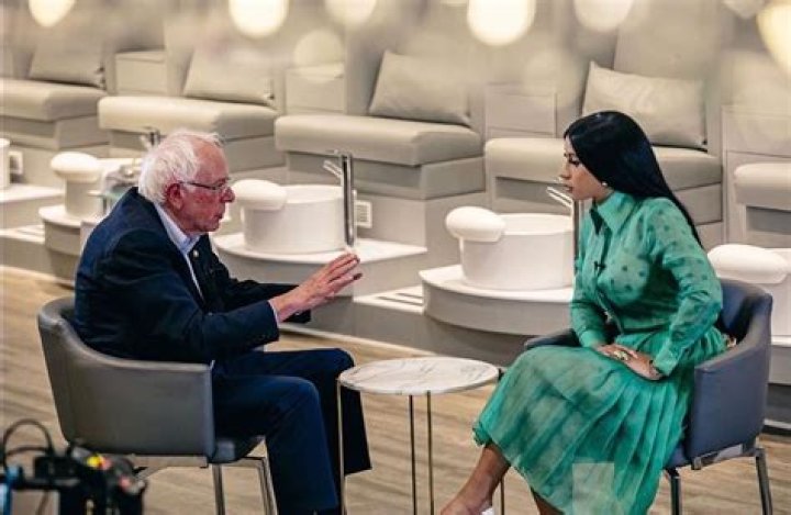 Cardi B Makes Her Biggest Political Move Yet, Sits Down With Bernie Sanders For A Fascinating Interview