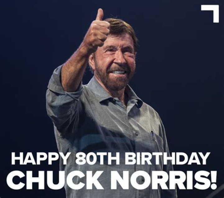 Chuck Norris Fans Celebrate His 80th Birthday On Twitter