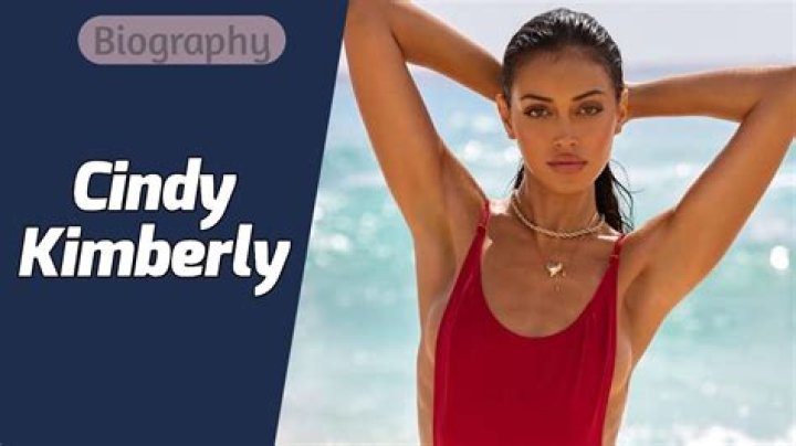 Cindy Kimberly Biography; Net Worth, Age, Height, Boyfriend And Parents