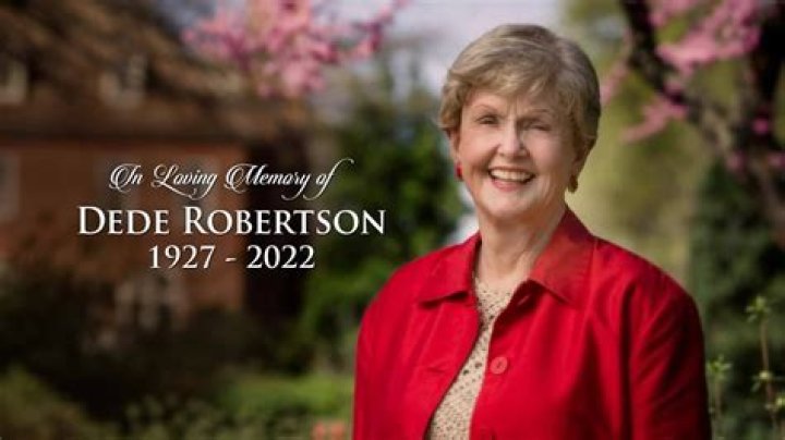 Dede Robertson cause of death, age, husband, children, net worth