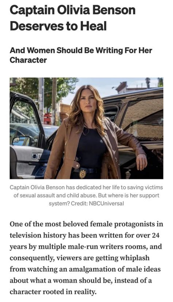 Did Olivia Benson Leave Svu? – Celebrity