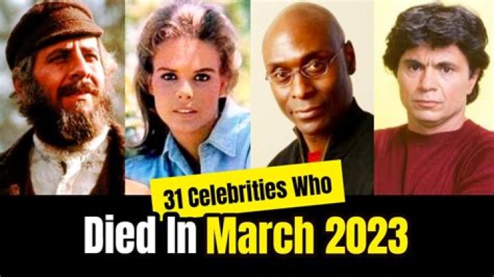 Famous People Who Died on March 26