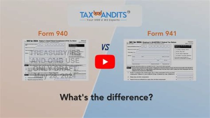 Difference between 940 and 941