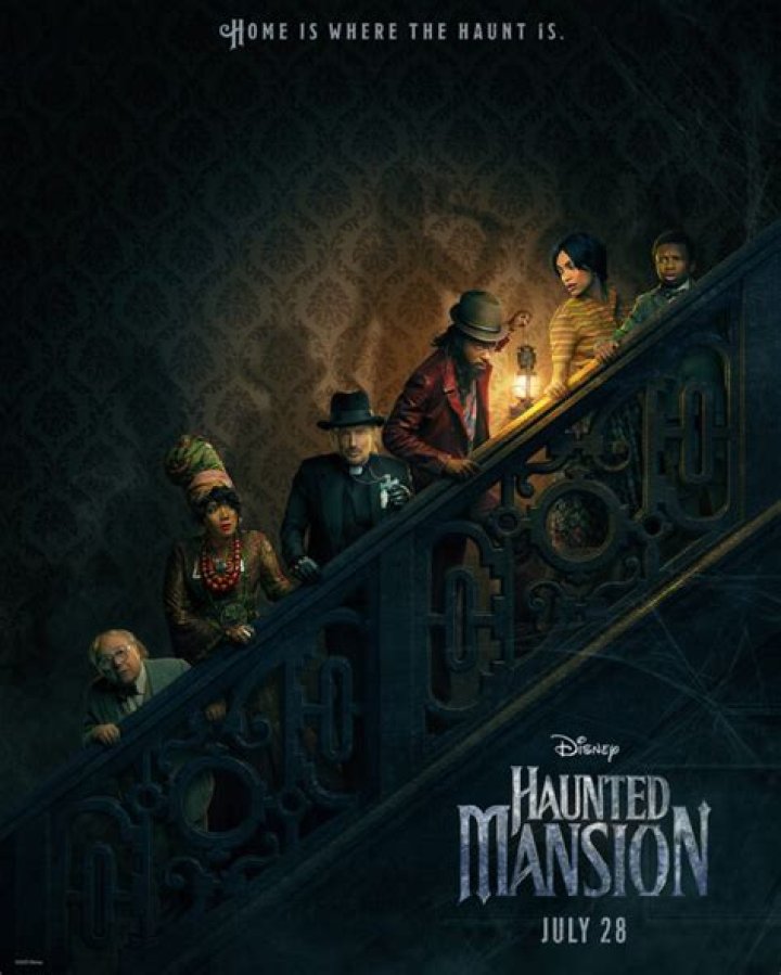 Disney has unveiled the official poster for ‘Haunted Mansion’ ahead of tomorrow’s trailer drop