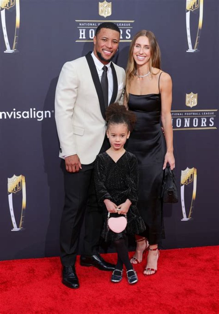 Does Saquon Barkley have 2 children?