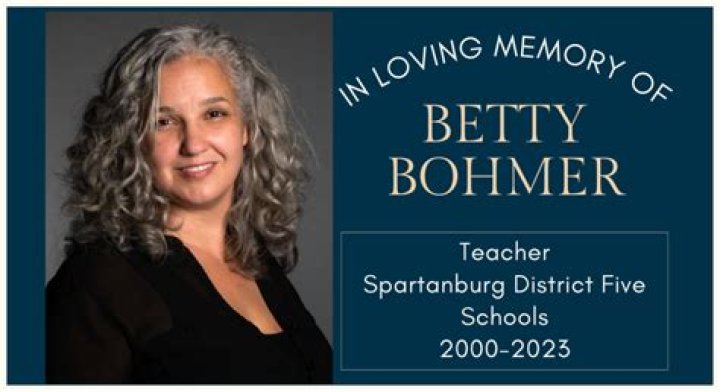 Elementary teacher Betty Bohmer dies in crash on the way to school