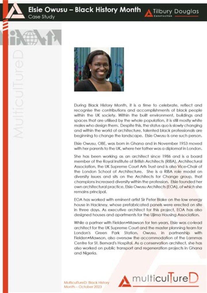 Elsie Owusu’s biography, net worth, fact, career, awards and life story