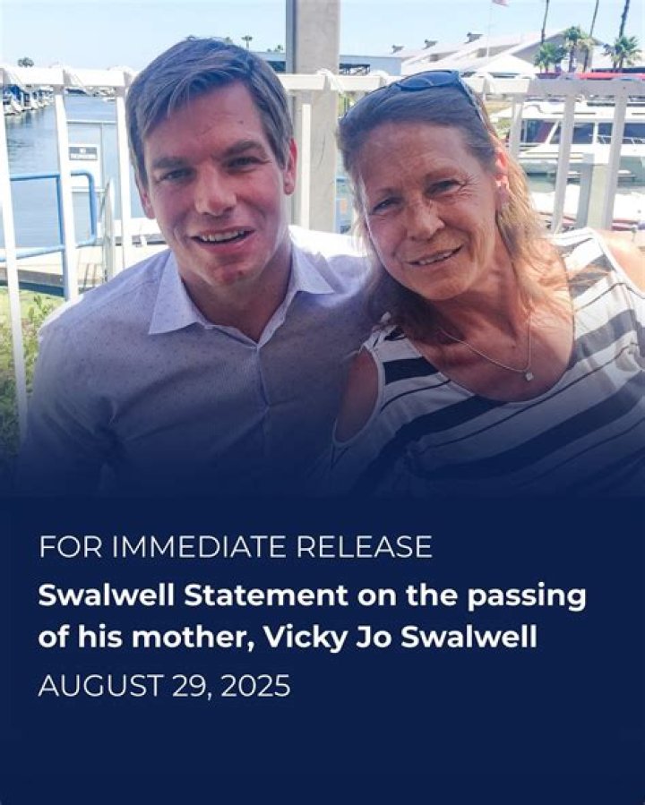 Eric Swalwell parents: Vicky Swalwell, Eric Swalwell