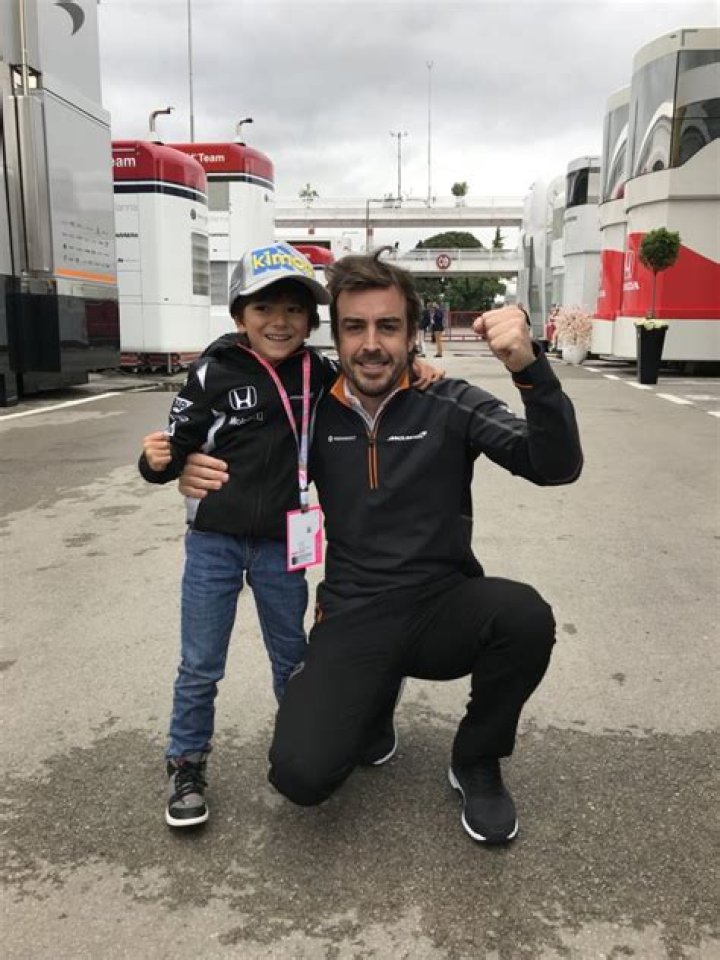 Fernando Alonso children: Does Fernando Alonso have any kids?