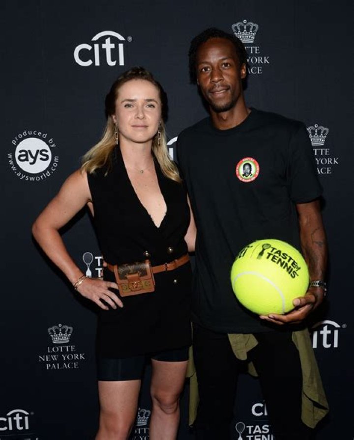 Who is Gael Monfils wife Elina Svitolina?