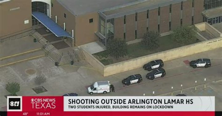 GoFundMe ; Jashawn Poirier shot dead outside Lamar High School in Arlington –