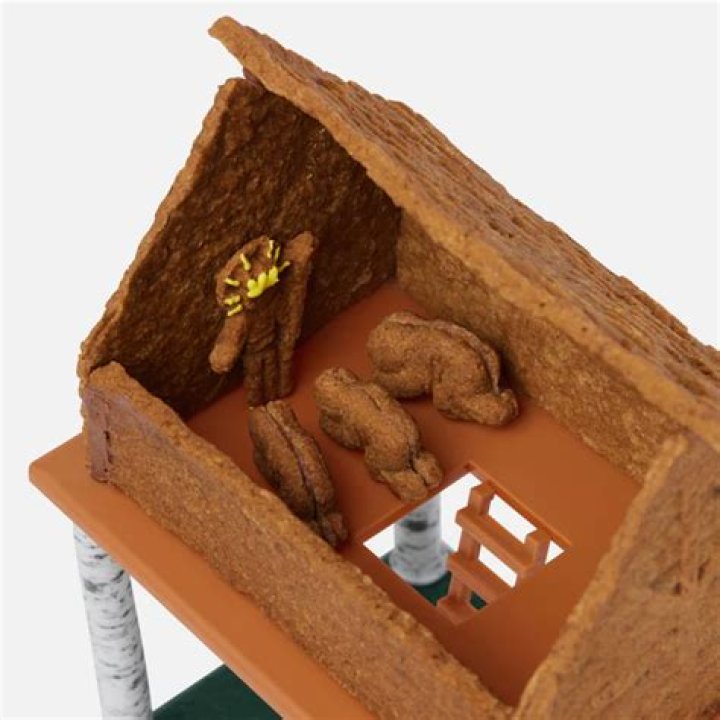 Have yourself a creepy little Christmas with the ‘Hereditary’ gingerbread house kit