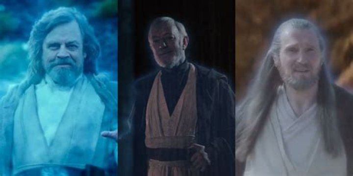 How did Luke affect matter as a Force ghost in ‘The Rise of Skywalker?’