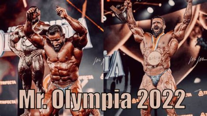 How many times has Calum von Moger won Mr Olympia?