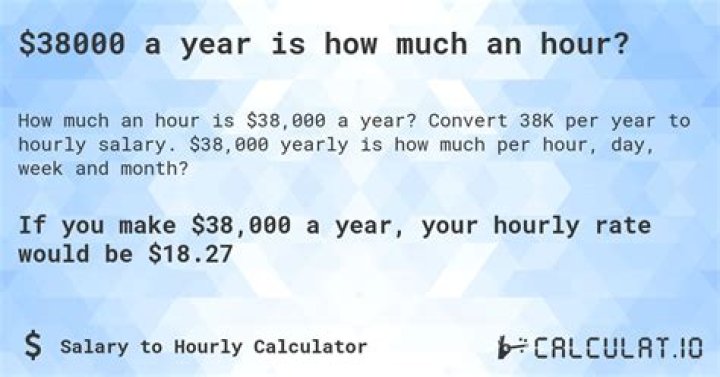 How much is 38000 a year per hour
