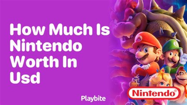 How Much Is Nintendo’S Net Worth? – Celebrity