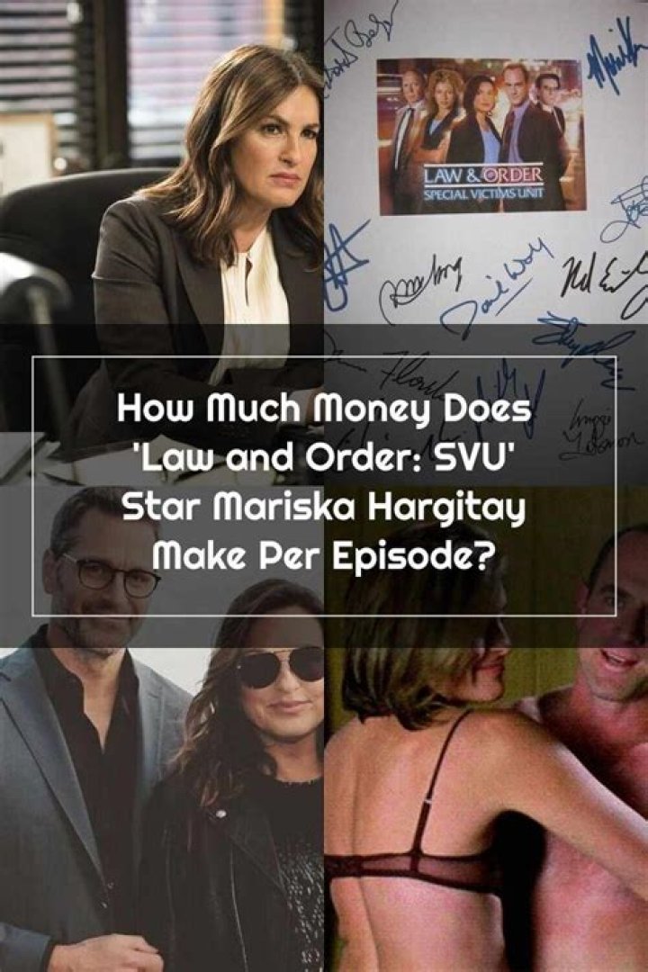 
How Much Money Does Mariska Hargitay Make? Latest Income Salary

