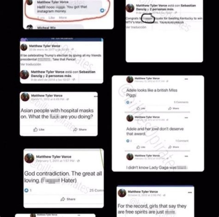 How Old Is Matthew Tyler Vorce? Matthew Tyler Racist Tweet and Wikipedia