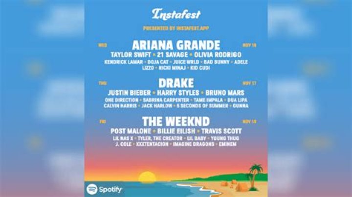 How to use Spotify Instafest, create and share your festival lineup