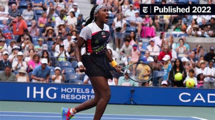 Is Coco Gauff playing in the 2022 US Open Tennis?