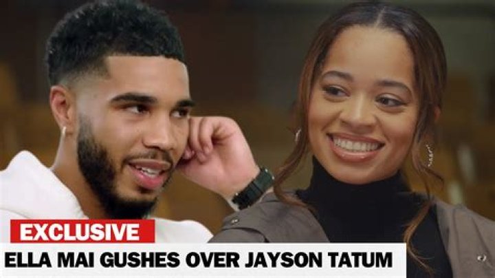 Is Jayson Tatum in a relationship? Meet Ella Mai