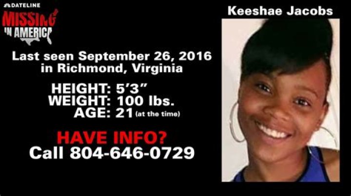 Is Keeshae Jacobs Found Yet Gone Missing From Richmond, Help Post On Facebook