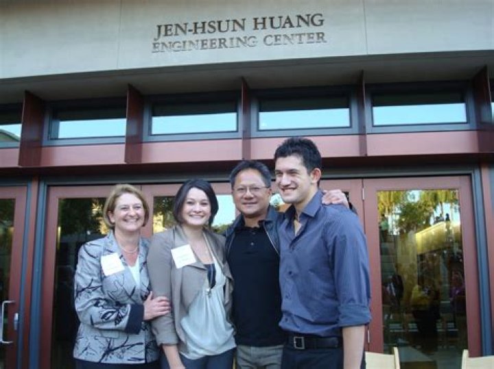 Jensen Huang family, wife, children, parents, siblings