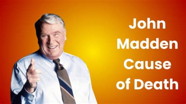 John Madden cause of death