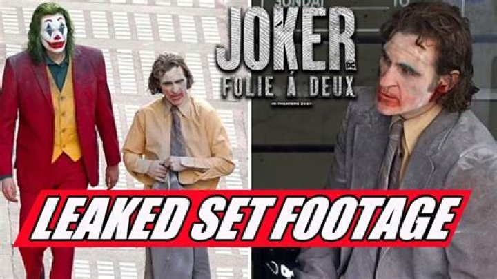 The Joker Breaks Down Crying In New Leaked Set Video