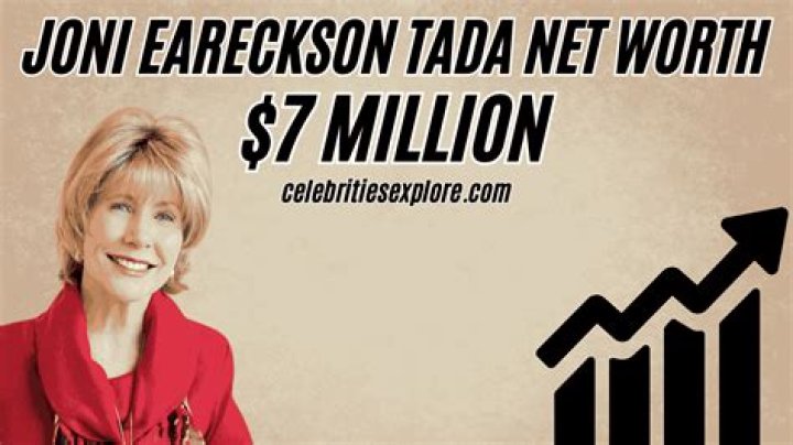 Joni Eareckson Tada Net Worth, Income, Salary, Earnings, Biography