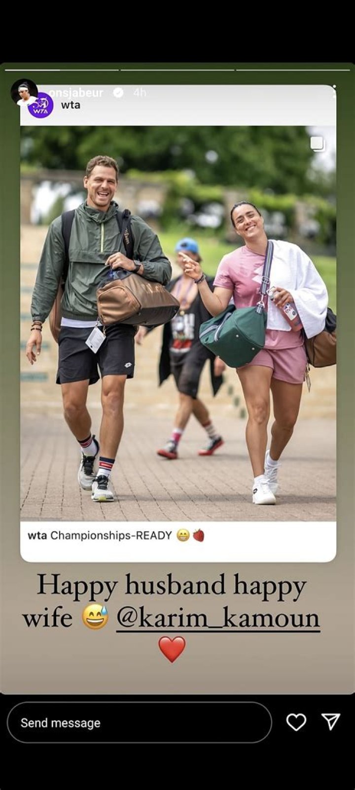 Karim Kamoun Wikipedia and Age Details – Ons Jabeur Husband