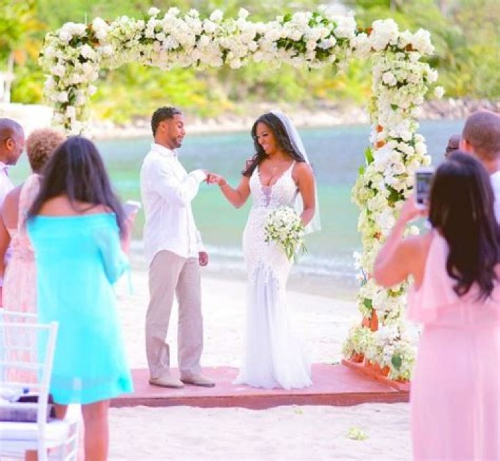 Kenya Moore Still Rocking Her Wedding Ring And Says Marc Daly Couldn’t Take His Eyes Off Of Her During Brooklyn’s 1st Birthday Party