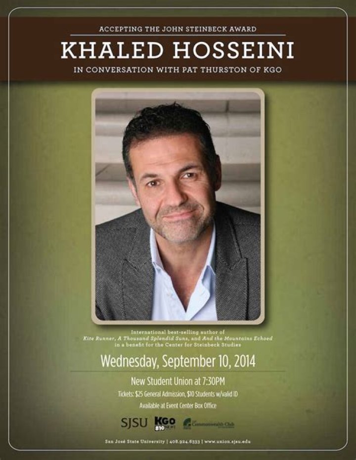 Khaled Hosseini Net Worth, Income, Salary, Earnings, Biography