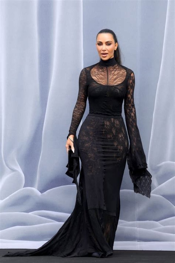 Kim Kardashian’s Freaky Alien Costume Was Actually A Balenciaga Gown — See The Look