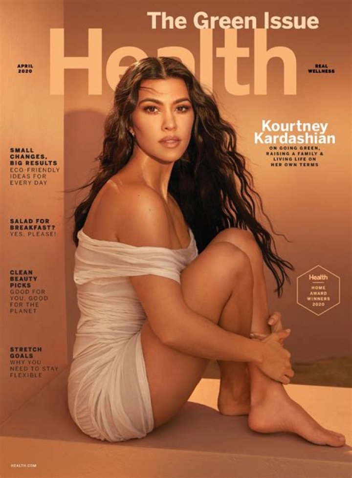 Kourtney Kardashian Covers Health Magazine In Pihakapi