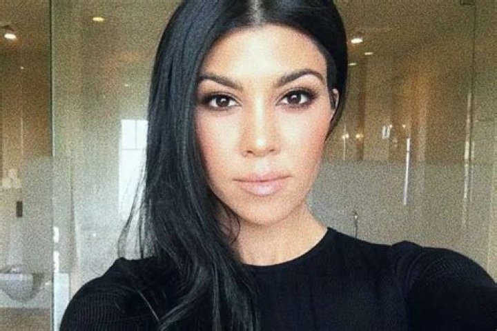 Kourtney Kardashian Wears Akoia Swim Two Piece While At The Beach With Scott Disick