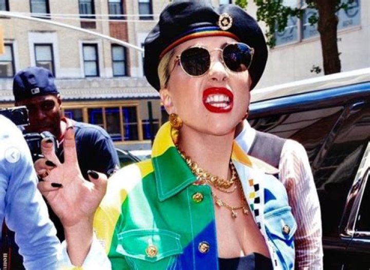 Lady Gaga Wore Versace To Pride Live Stonewall 50 — Served Customers Wearing A Joanne Trattoria Pride Shirt