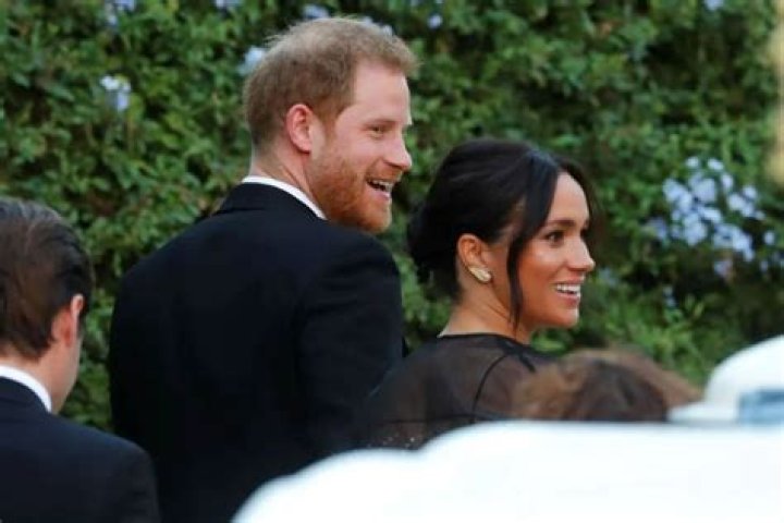 Meghan Markle Wears ‘Shocking’ $13,500 Black Valentino Gown To Misha Nonoo’s Wedding
