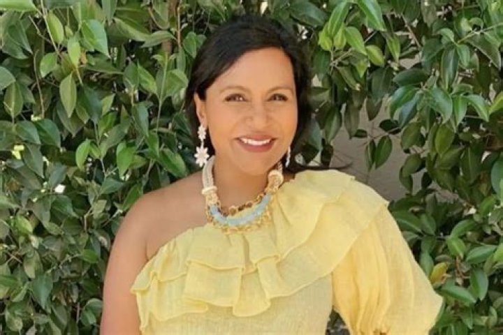 Mindy Kaling Is Sensational In Summer-Ready, Asymmetrical Mini Dress