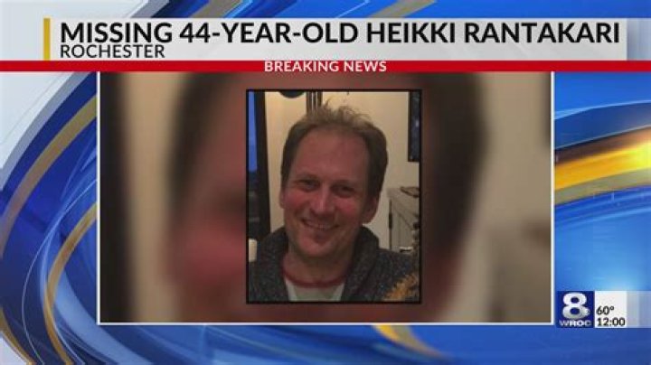 Missing Heikki Rantakari Found Dead, Professor Rochester NY