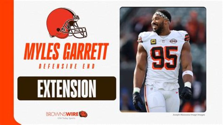 Myles Garrett contract, salary and net worth explored