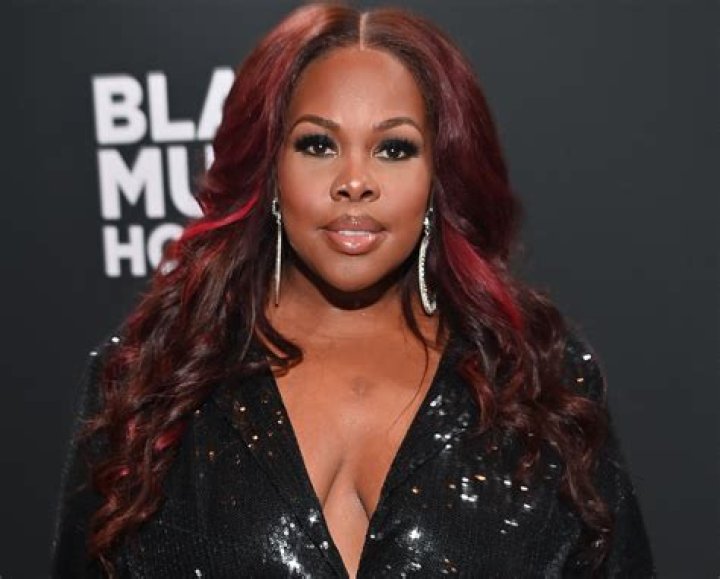 Amber Riley in Bathing Suit Says "Do Not Disturb" — Celebwell