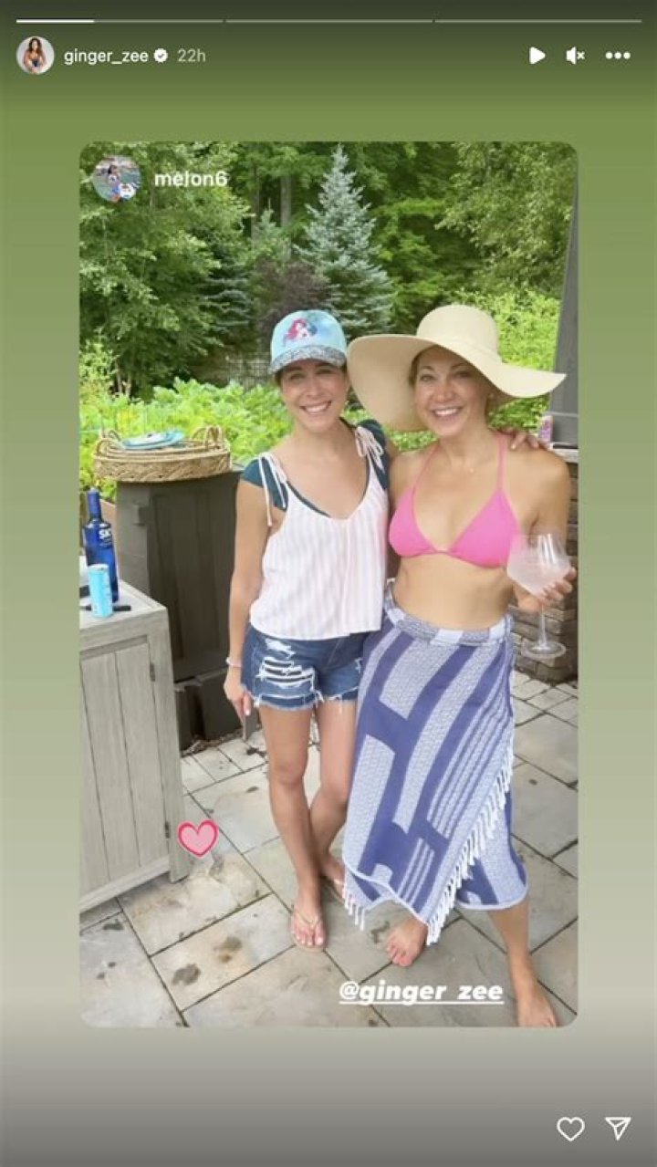 Ginger Zee in Bathing Suit Sets Forecast for Fun — Celebwell