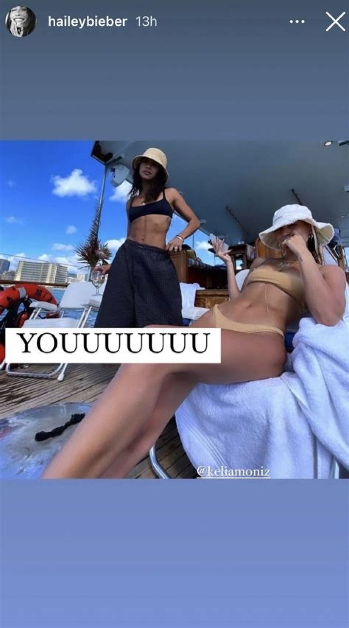 Hailey Bieber in Bathing Suit Says Happy Birthday to Kelia Moniz — Celebwell